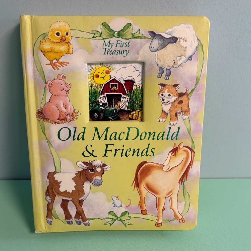 My First Treasury Old MacDonald & Friends Kids Board Book, Reading Age 1-4